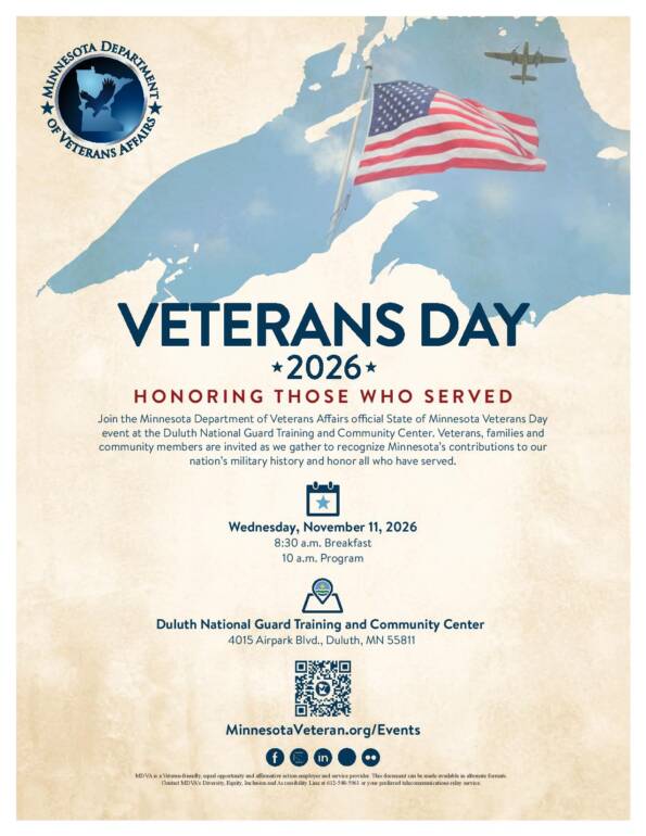 State of Minnesota Veterans Day Celebration – Duluth National Guard Training and Community Center