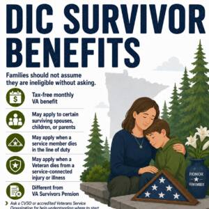 Minnesota State Veterans Benefits – DIC Survivor Benefits