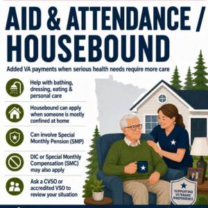 Minnesota State Veterans Benefits – Aid & Attendance / Housebound Benefits
